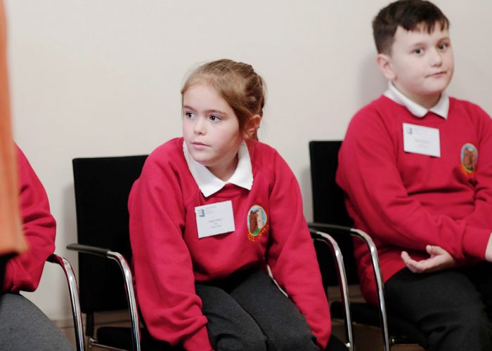 School guests at the 2019 QEPrize Winner Announcement