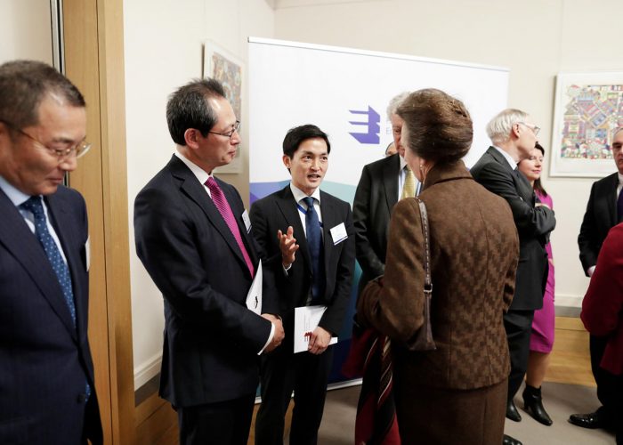 HRH The Princess Royal meets guests at the 2019 QEPrize Winner Announcement