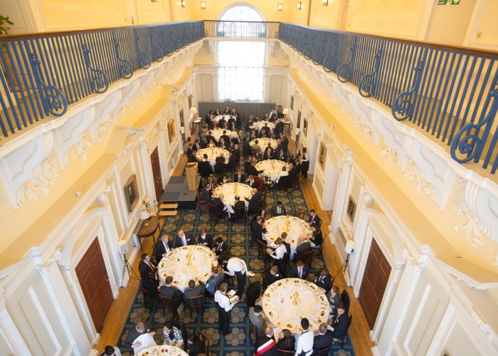 Mansion House on the day of the 2015 QEPrize Presentation