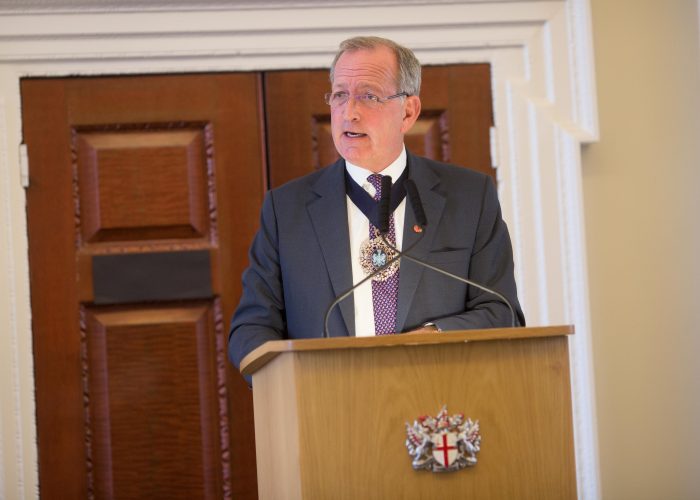 The Lord Mayor of the City of London, 2015 QEPrize Presentation